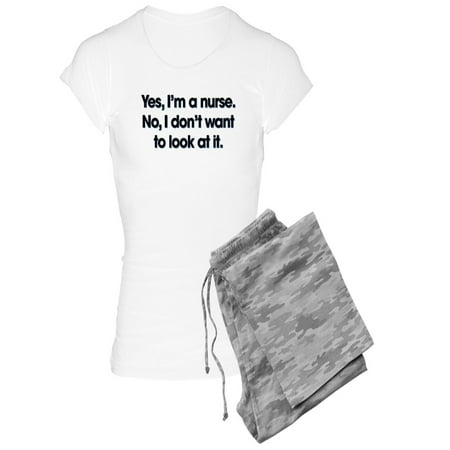 

CafePress - Yes I m A Nurse - Women s Light Pajamas