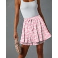 thumbnail image 5 of KISSMODA Flowy Shorts for Women Chiffon Ruffle Skorts Mini Skirts for Teen Girls, 5 of 5