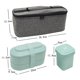 thumbnail image 3 of (Disfraces rosas) Fiambrera impermeable Fiambrera aislada de 2 capas Caja Bento de 900 ml Fiambrera aislada Boite a Tartine Enfant Caja Bento para niños y adultos, 3 of 5