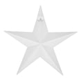 thumbnail image 2 of VHC Brands Patriotic Metal Star Distressed 18x18, Independence Day Decor, Decorative Wall Hanging, Rustic Farmhouse Decorations, Bright White, Black, 2 of 5
