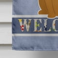 thumbnail image 4 of Carolines Treasures BB5697CHF Flashy Fawn Boxer Welcome Flag Canvas House Size, 4 of 4