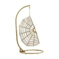 thumbnail image 3 of Modway Amalie Wicker Rattan Outdoor Patio Rattan Swing Chair in Natural White, 3 of 9