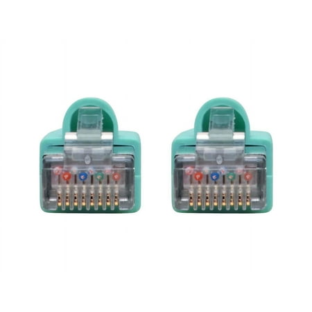 UPC: 0037332239594 | TRIPP LITE N262-007-AQ CAT6A 10GCERTIFIED SNAGLESS SHIELDED STP NETWORK PATCH CABLE RJ45 MM POE AQUA