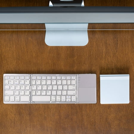 Foldable Bluetooth Keyboard with Touchpad Thin Portable 3 – Fold Wireless Bluetooth Keyboard with Touchpad for Tablets