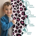 thumbnail image 3 of Blackout Kids Curtains,Leopard Print Childrens Insulated Curtains Set Of 2,Bedroom Essentials,Toddler Room Decor 42"x84"(106x213cm), 3 of 4