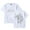 White, variant on 2hollis Merch Gold T-shirts Women Men Clothes Trend Casual Short Sleeve Top