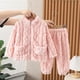 thumbnail image 1 of Conjunto de pijama de felpa para niños, ropa de dormir bonita, 2 piezas, pijama de Navidad, ropa para el hogar, tiburón, 1-3 años, Invierno, 1 of 4