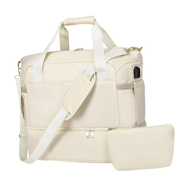 Bolsa deportiva para gimnasio Zulema equipaje bolso de mano bolsa de viaje lona para viajes camping ejercicio