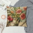 thumbnail image 2 of PHYHOO Vintage Spring Summer Flower Throw Pillow Covers Rustic Flower&nbsp; Floral Pillow Cases Cushion Cases Throw Pillow Covers for Couch and Bed White, 2 of 5