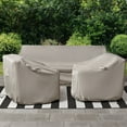 Better Homes & Gardens River Oaks 3Piece Sofa & Nesting Table Set with