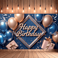 thumbnail image 6 of Decorative Design Happy Birthday Banner Party Decoration Balloon Decoration for Birthday Party Celebration Event Decoration, 6 of 7