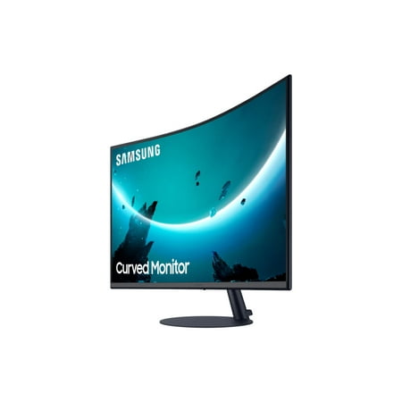 SAMSUNG 32" Class Curved C32T550FDN 1000R (1,920 x 1,080) Monitor - LC32T550FDNXZA