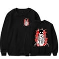 thumbnail image 2 of Lucki Fire LS Crew Neck Sweatshirt Merch Popular Print Unisex Trendy Casual Sweatshirt, 2 of 3