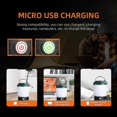 thumbnail image 3 of Usb Rechargeable Tent Light Outdoor Hiking Camping Led Lamp Emergency Light, 3 of 5