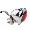 thumbnail image 3 of koolsoo Motorcycle Chrome LED Stop Tail Light for Custom Streefighter Bobber -Red, 3 of 9