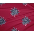 thumbnail image 4 of oneOone Polyester Lycra Fabric Leaves Block Print Fabric BTY 56 Inch Wide, 4 of 4