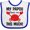 White and Royal, variant on Inktastic My Papou Loves Me Boys or Girls Baby Bib