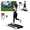 White-APP-90CM, variant on MJWW 6% Walking Pad with Incline,No-Assembly Walking pad Treadmill with APP and Remote Control,LED Display,2.5 HP Quiet Under Desk Treadmills,300 lbs Capacity