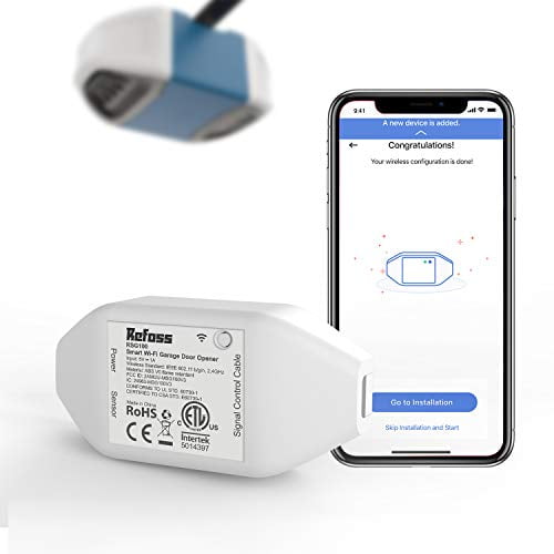 Garage door opener compatible with alexa cheap