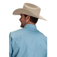 thumbnail image 2 of Stetson Western Shirt Mens Long Sleeve Turquoise 11-001-0476-0801 BU, 2 of 2