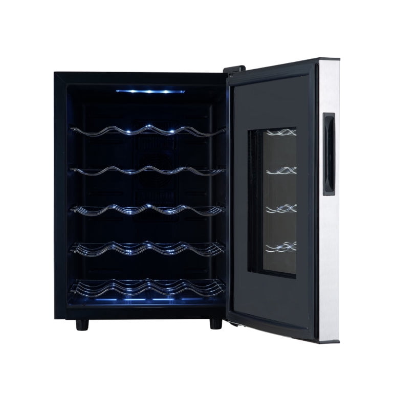 Whynter 20-Bottle Thermoelectric Wine Cooler, Black