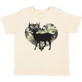 thumbnail image 3 of Inktastic Deer Hunting Camo Heart Boys Toddler T-Shirt, 3 of 5