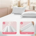 thumbnail image 6 of Aodebiao Disposable Bed Sheet Queen Size,Travel Sheet for Hotel,Disposable Sheet for Travel Bedding Cover Portable Sheet with 1 Quilt Cover,1 Sheet and 2 Pillowcase for Travel Business Trip Spa Hotel, 6 of 6
