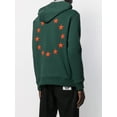 thumbnail image 6 of Etudes GREEN Klein Europa Embroidered Hooded Sweatshirt, US X-Large, 6 of 11