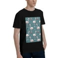 thumbnail image 2 of Bingfone Flamingo Men'S Loose Fit Short-Sleeve Pocket T-Shirt, 2 of 7
