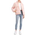 thumbnail image 3 of Pink Platinum Juniors' Teddy Puffer Jacket, 3 of 5