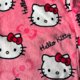 thumbnail image 5 of Sanrio-Pijama de franela de Hello Kitty para mujer, pantalones cálidos de lana de dibujos animados, pantalones casuales para el hogar, moda de otoño e invierno, color negro, 5 of 7