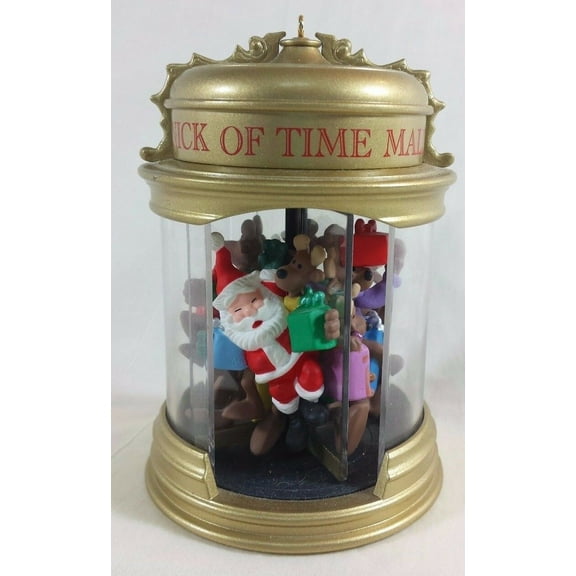 Hallmark Ornament 2002 Kris and the Kringles #2 - Revolving Doors Turn !