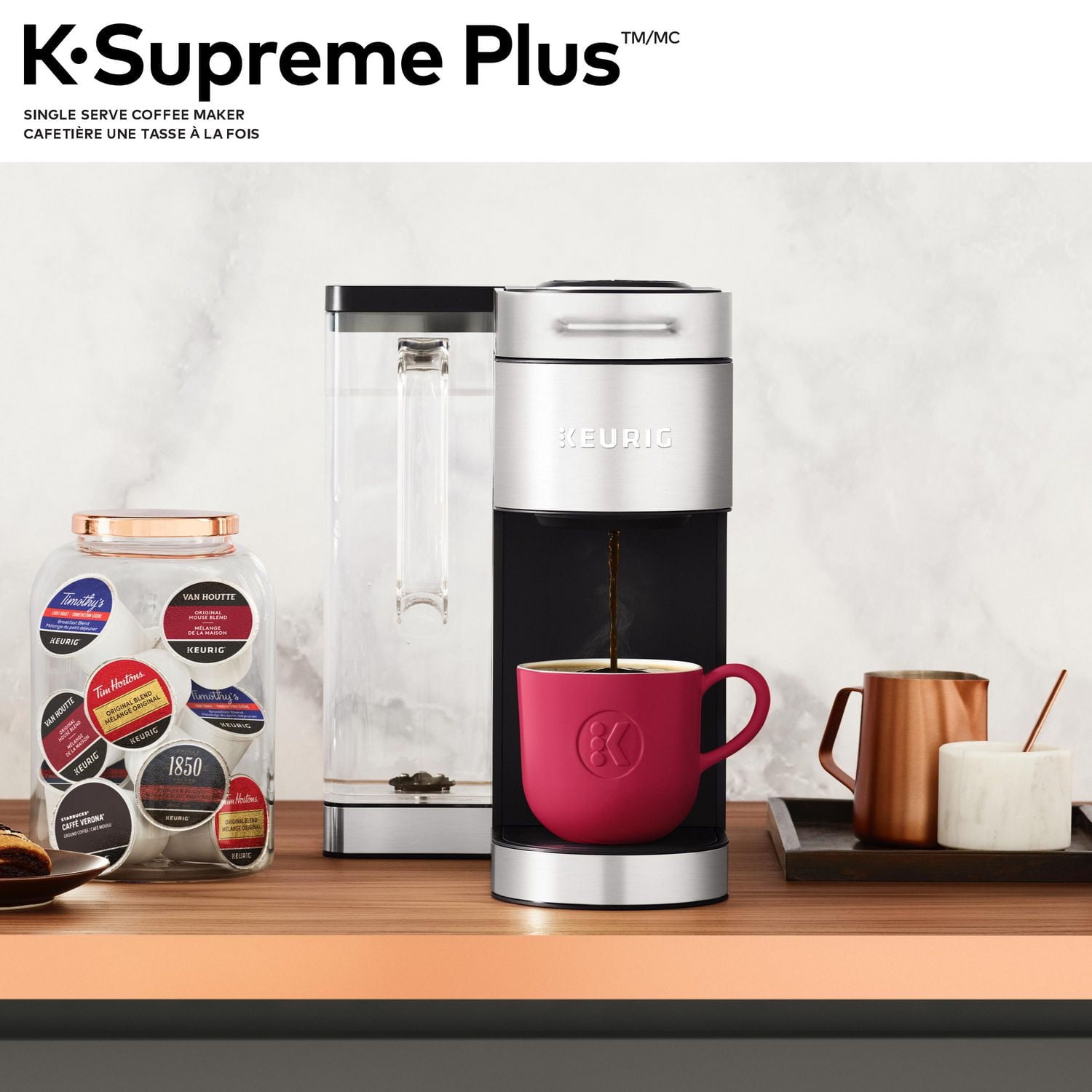 Cafetière une tasse à la fois Keurig K-Supreme Plus Multijet