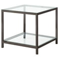 thumbnail image 3 of Trini 3-piece Coffee and End Table Set Black Nickel, 3 of 6