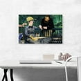 thumbnail image 2 of ARTCANVAS In the Conservatory 1879 Canvas Art Print by Edouard Manet - Size: 26" x 18" (0.75" Deep), 2 of 9