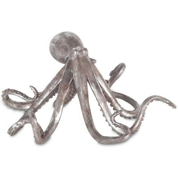 Mercana Coastal Metal Decor With Silver Finish 57388