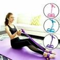thumbnail image 2 of Multi-Function Elastic Sit Up Pull Rope Abdominal Exerciser Resistance Band 4 Tube Fitness Yoga, 2 of 5