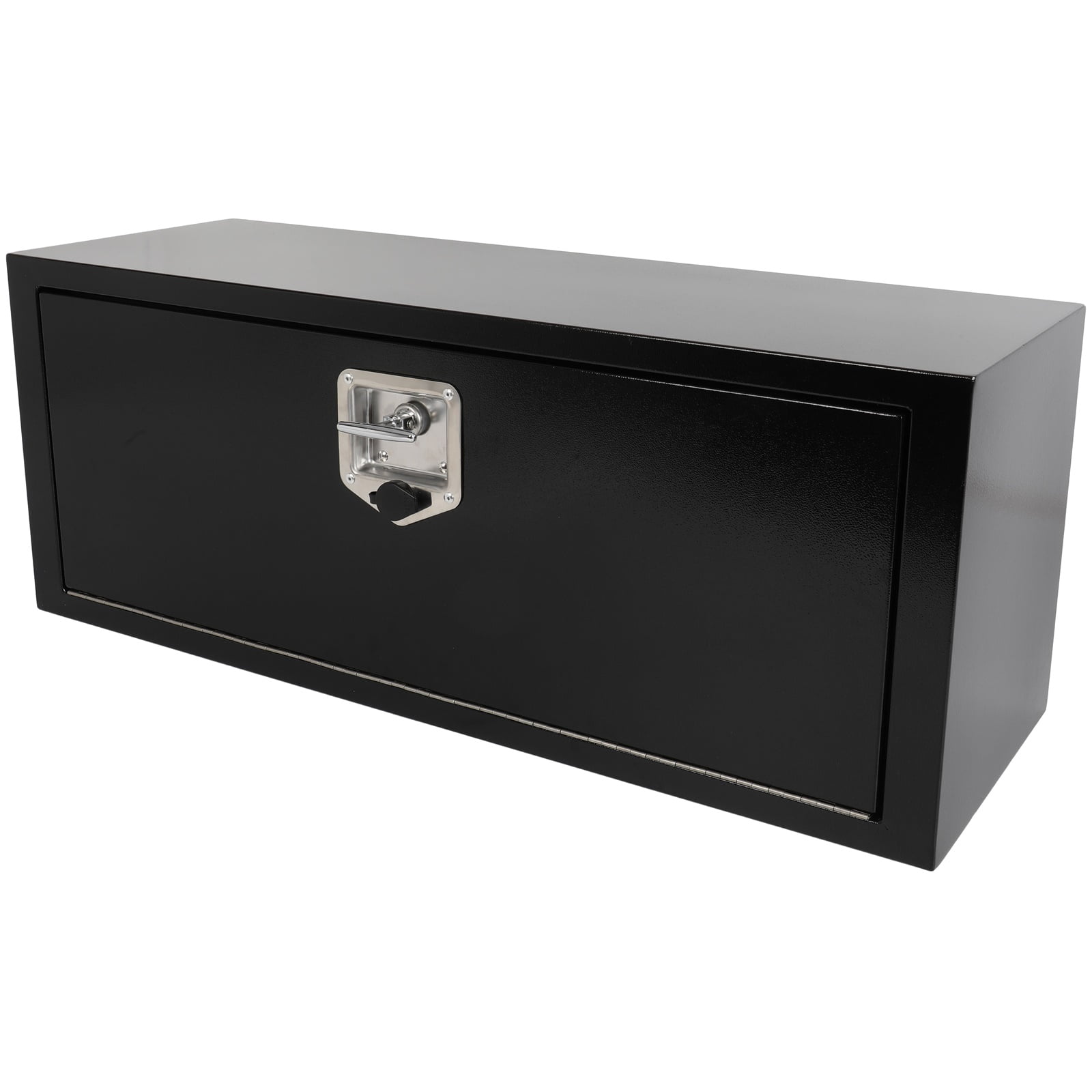 SCITOO 36 Inch Truck Bed Tool Box,Rectangle Black Heavy Duty Tool Box,Waterproof,Key,Two Chains And One Lock,For Truck,Trailer,Pickup,RV,36"X12"X14"