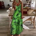 thumbnail image 4 of Leaves, Bud, Leaf, Tree Sleeveless Dress Dresses Women Summer Women's Summer Clothing, 4 of 9