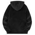 thumbnail image 2 of "Men's N Fleece Lined Solid Color Hooded Plus Cashmere Cotton Padded Jacket", 2 of 5
