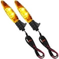 thumbnail image 3 of 2Pcs Motorcycle Turn Signal Light Compatible with F700 GS 2012-2016 Bright Motorbike Blinker 12V 10W Waterproof Front Motorcycle LED Indicator Flash Light for Motorcycle, 3 of 10