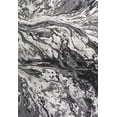 thumbnail image 2 of JONATHAN Y SILK ORCHID 4 x 6 Area Rug, Swirl Marbled Abstract - Black/Ivory, SOR203E-4, 2 of 9