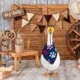 thumbnail image 3 of Stijggn Porch Goose Spring Outfits 23 Inch Seasonal Holiday Goose Outfits Summer 4th of July Spring All Seasons Lawn Porch Goose Clothes Costume for Outdoor Garden Yard Patio Art Decor, 3 of 6