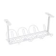 thumbnail image 2 of OUSITAID Storage Shelf Hanging Under Desk Basket Power Strip Stand Holder Cable Organizer, 2 of 8