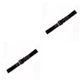 thumbnail image 4 of Wosthever Cinturón de béisbol Universal Mujeres Hombres Ajustable Golf Correr Cintura Correa Ropa Accesorio Pantalones deportivos Correas Negro Negro 2Conjunto, 4 of 6