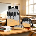 thumbnail image 4 of Womens Cute Ice Cream 3 Piece Set Sweet College Backpack for School Back to School Backpack for Women, 4 of 5