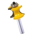 thumbnail image 1 of 8mm Half Round Bit Herramientas De Carpintería Milling Cutter Cabinet Cutter Joinery Tools - 4 15.875mm CUTICAT Bit de enrutador de rebordear, 1 of 8