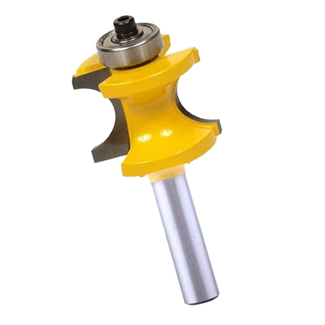 8mm Half Round Bit Herramientas De Carpintería Milling Cutter Cabinet Cutter Joinery Tools - 4 15.875mm CUTICAT Bit de enrutador de rebordear