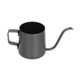 thumbnail image 2 of 250ml Stainless Steel Hanging Ear Coffee Pot Gooseneck Spout Tea Kettle Pour Over Pot Black, 2 of 9