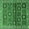 thumbnail image 1 of Ahgly Company Indoor Square Persian Emerald Green Traditional Area Rugs, 4' Square, 1 of 4